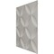 Ekena Millwork 19 5/8in. W x 19 5/8in. H Wallflower EnduraWall Decorative 3D Wall Panel Covers 2.67 Sq. Ft. WP20X20WADRU - alternate 2